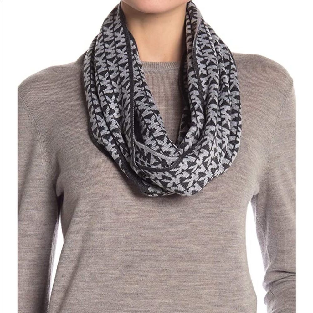 Michael Kors black/grey Scarf